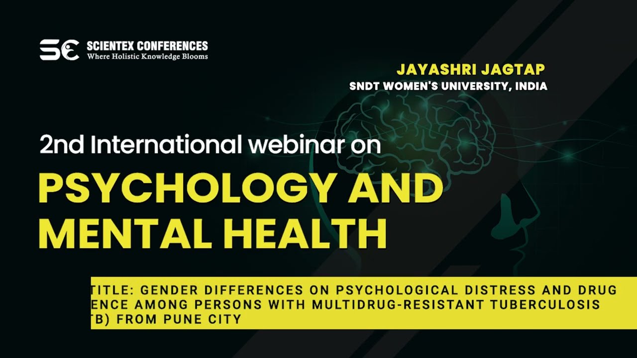 Gender differences on psychological distress and drug adherence among persons with Multidrug-Resistant Tuberculosis (MDR-TB) from Pune city