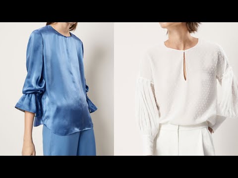 BLUSAS ELEGANTES  DE MODA PARA SEÑORAS  /tendencias moda PRIMAVERA VERANO 2020 Fashion Love