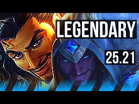 AKSHAN vs SYLAS (MID) | 13 solo kills, 72% winrate, Quadra, Legendary | KR Master | 25.21