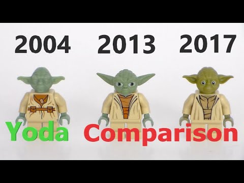 Lego Yoda Comparison | Lego Minifigure Comparisons