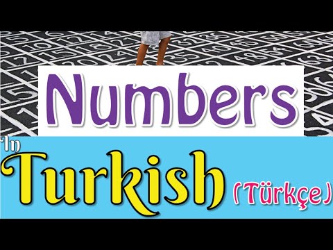 Learn Turkish Numbers (Türkçe) #turkish_numbers #numbers_in_turkish #Learn_turkish #turkish_language
