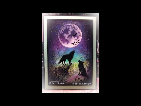 Lavinia stamps ‘By the light of the moon’