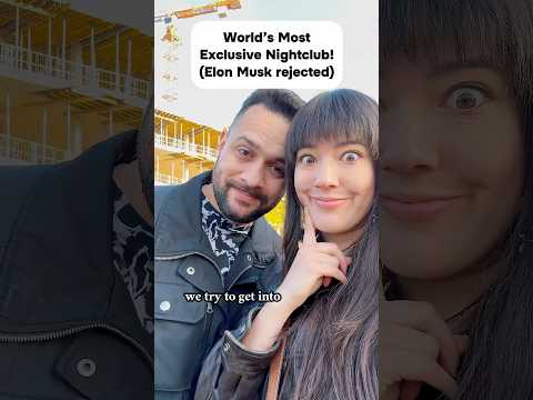 World’s most exclusive nightclub! (Elon Musk rejected) #berghain