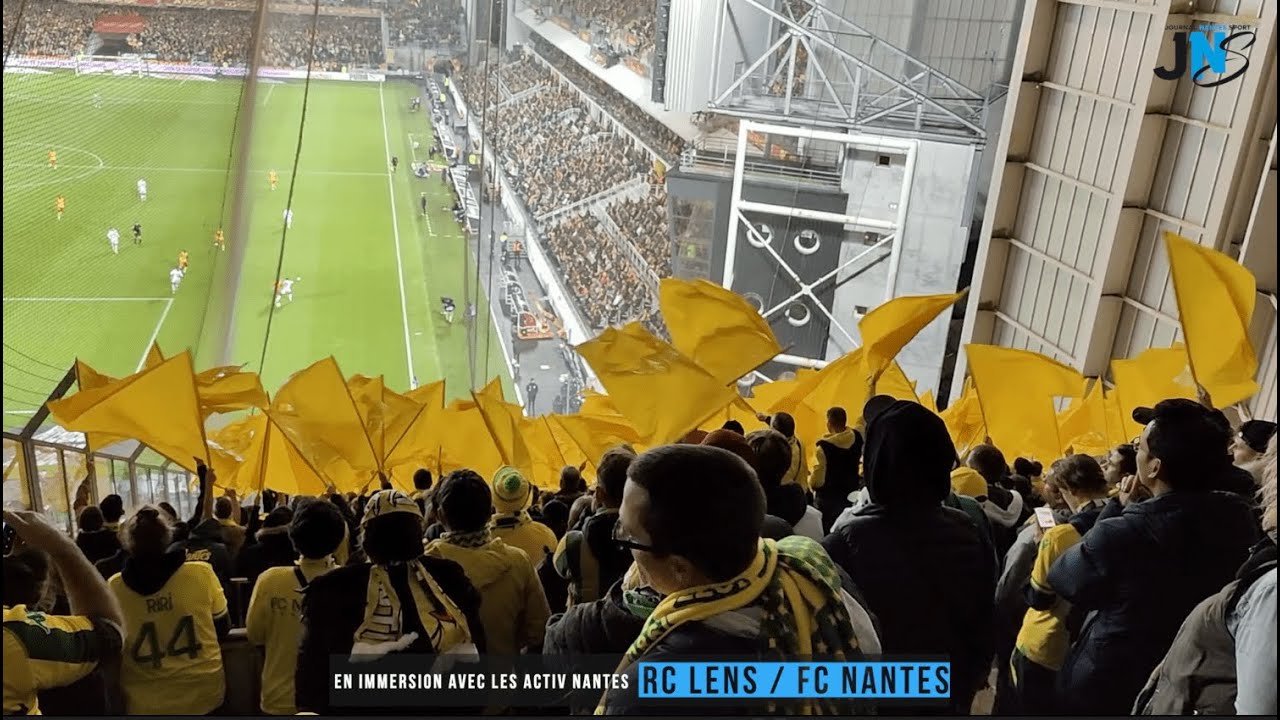 RC Lens/FC Nantes (10e j - Ligue 1) : En immersion à Bollaert avec les supporters nantais