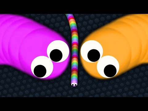 Slither.io Best Pro Snake vs Giant Noob Snakes - Epic Slitherio Gameplay