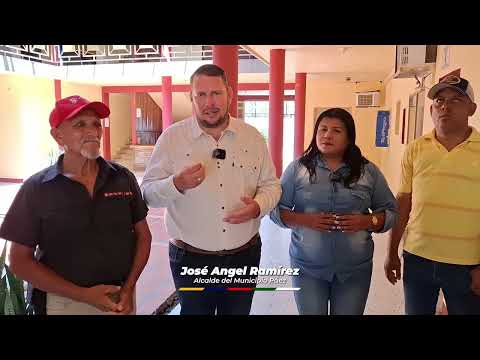 Alcalde del municipio Páez, José Ángel Ramírez, visito las instalaciones del concejo municipal
