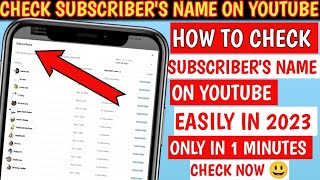 How To Check Subscribers On Youtube | Check Subscriber