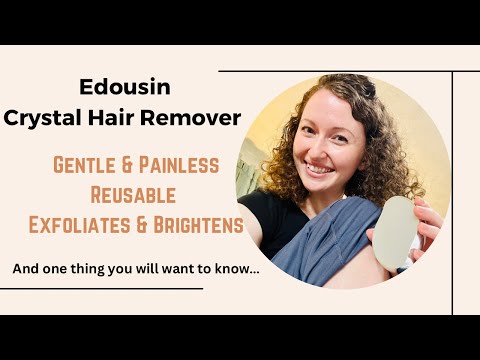 How to use this painless crystal hair remover