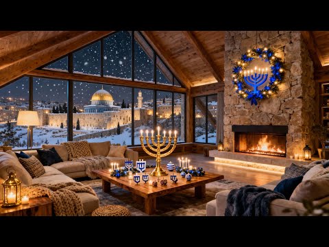 Relaxing Hanukkah Music ✡️ Jewish Ambient Melodies for Calm & Light