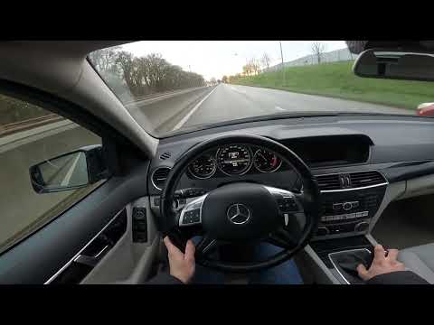 Mercedes-Benz C200 CDI Wagon S204 (2012) - POV Drive