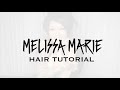 MELISSA MARIE OFFICIAL Messy Double Buns Hair Tutorial