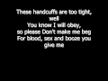 Green Day Blood Sex and Booze lyrics 