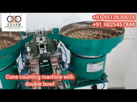 Incense cone counting machine