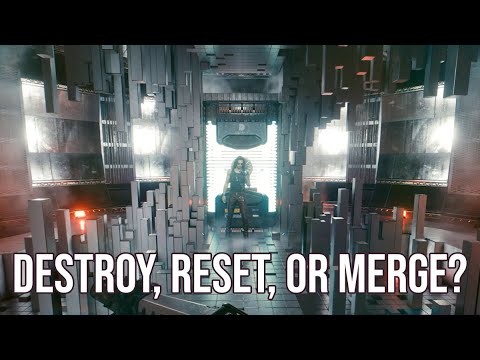 Should you destroy, merge, or reset Delamain's core in Cyberpunk 2077