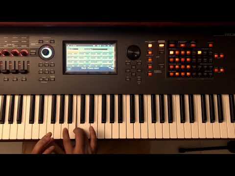 Lick de improvisación para acordes Maj9