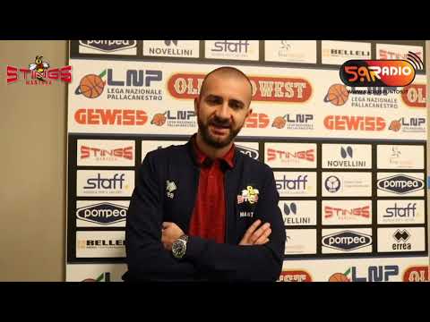 Post-partita Staff Mantova - Old Wild West Udine con coach Di Paolantonio e Infante