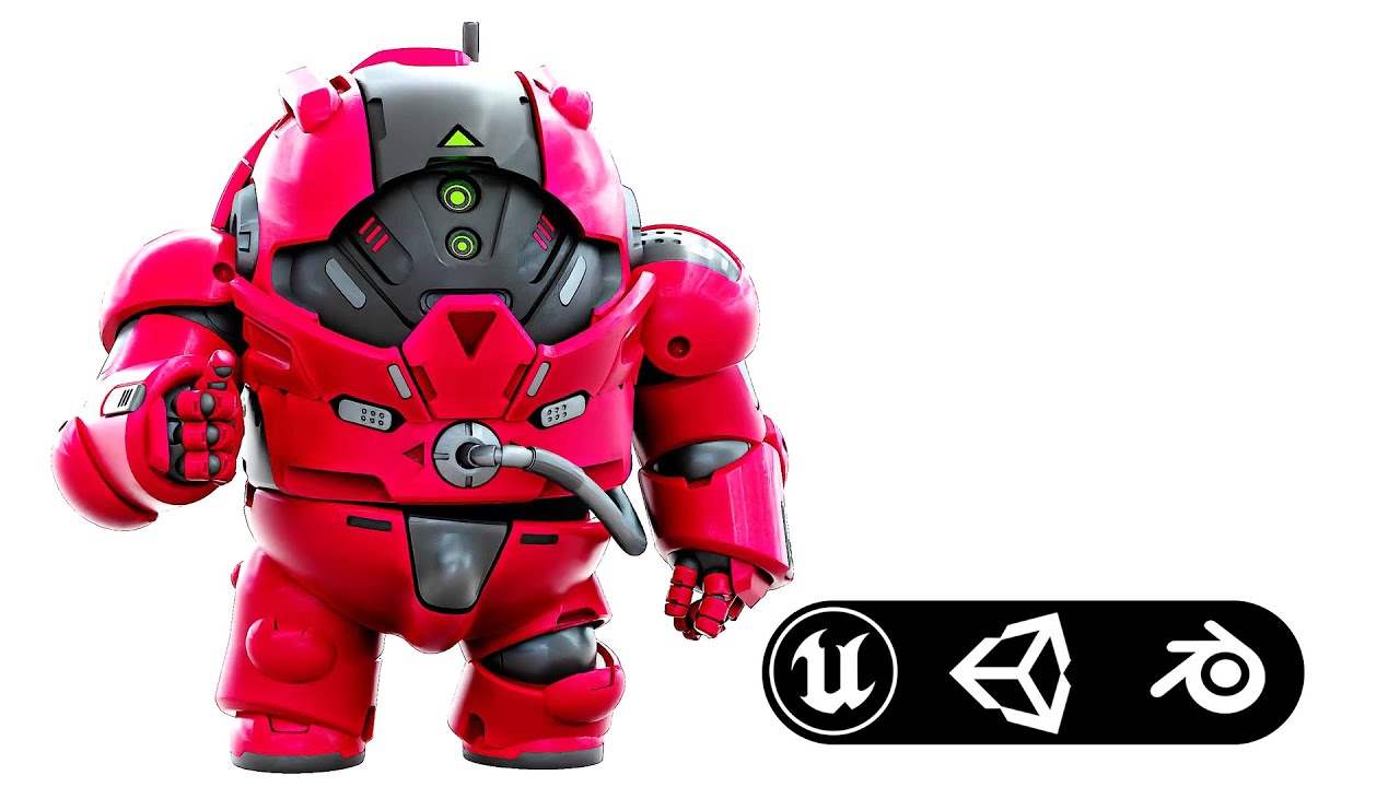 Among Us Character-H Auto-Rig Pro Rigged For Mixamo Unreal Engine Unity 3D Model