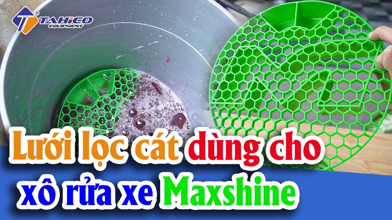 Lưới lọc lắng cát dùng cho xô rửa xe MSK001 Maxshine 17