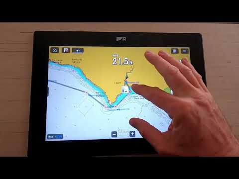Raymarine Axiom introduction to Routes, Waypoints and Creating an Auto Route