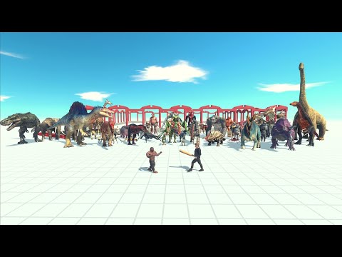 1 vs 1 ALL UNITS COMPETITION with HP Bar ARBS | Animal Revolt Battle Simulator