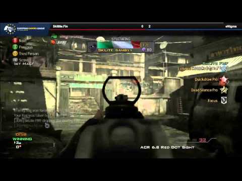 EGL6 : Call of Duty : MW3 (Xbox 360) : Skitlite.Fin vs eNigma : Map 3 - WB Final