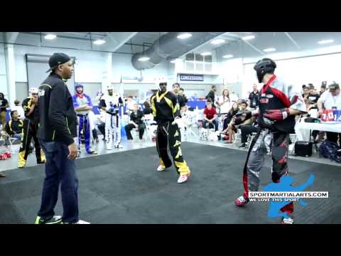 Mathieu Williams v Josh Horwege - Men's Team Sparring - 2015 Grand Slam Open Nationals
