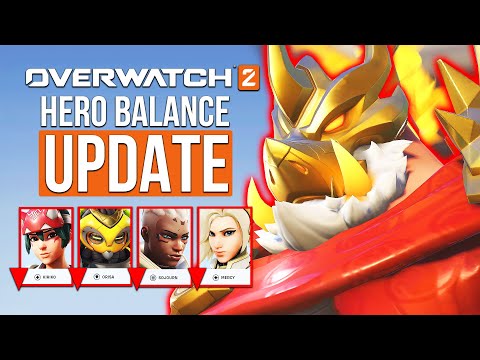 HUGE NERF PATCH!... Overwatch 2 End of Season Balance Update!