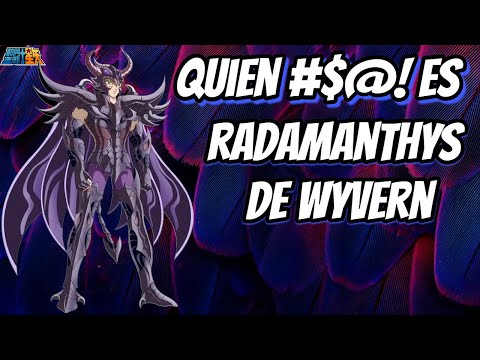 Who is RADAMANTHYS of WYVERN? The Indomitable 🐉🟣⚫ Saint Seiya