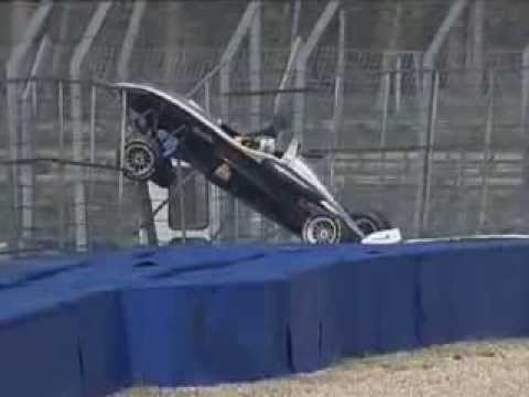 Formel 3 - Lucas Di Grassi Massive Crash Hockenheim