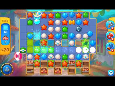Fishdom 2021 - Level 5855   #playrix #fishdom #gaming