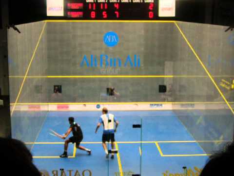 Karim Darwish vs. Nick Matthew: Qatar Classic 2010 Semis