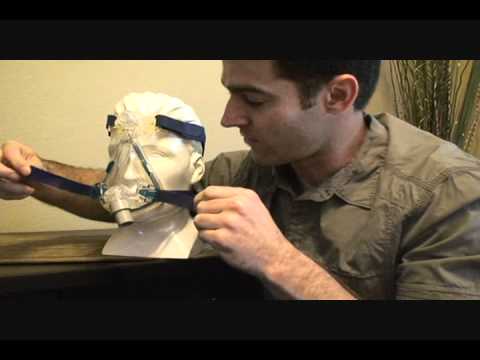 Quattro ResMed Full Face CPAP Mask Fitting and Assembly Video