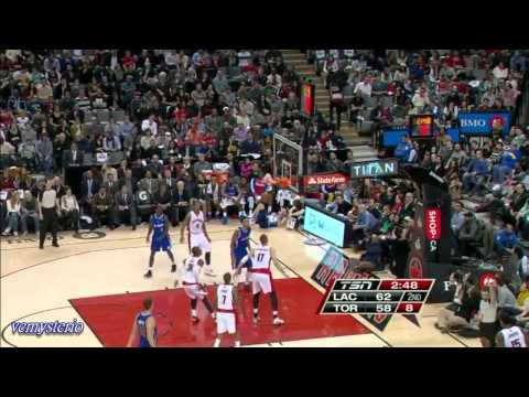 Blake Griffin 30pts vs Raptors (2014.01.25)