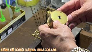 LAU DẦU ĐỒNG HỒ ODO 36/10 VÁCH DẦY - ĐỒNG HỒ CỔ BÙI LƯỢNG.