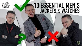 10 Essential Men's Jackets You Should Own & How To Match Them With Your Watch