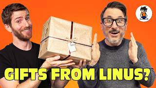Linus Tech Tips sent me BIRTHDAY PRESENTS! Win an LTT Commuter Backpack too!