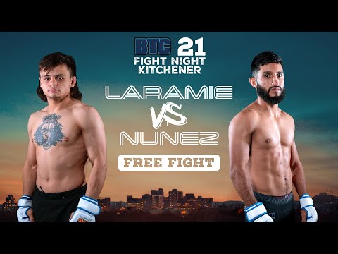 Tony Laramie vs Daniel Nunez | BTC 21: Fight Night Kitchener