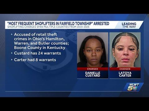 Police: Wanted retail theft suspects arrested by U.S. Marshals