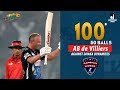 AB De Villiers S 100 Run Against Dhaka Dynamites 34th Match Edition 6 BPL 2019