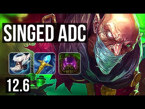 SINGED & Taric vs EZ & Rakan (ADC) | 7/1/16, 1.6M mastery, 400+ games | KR Diamond | 12.6