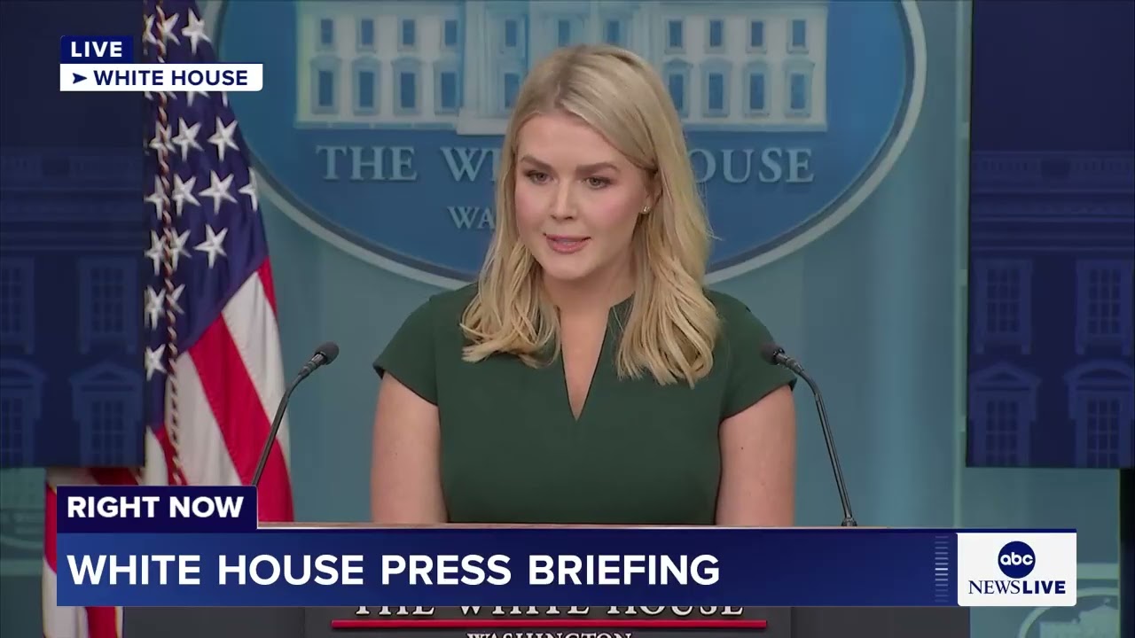 White House press secretary Karoline Leavitt defends deportation flights despite judge's order