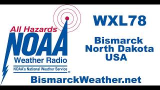 BismarckWeather Live Broadcast WXL78 NOAA Weather Radio Live TV