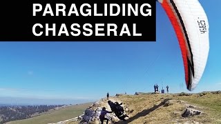 preview picture of video '140413 Paragliding Chasseral, Ozone Swift 2 ***'