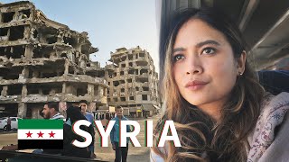 Travelling to Syria - crossing the border into Damascus