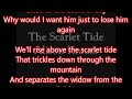 The Scarlet Tide (Alison Krauss) - Karaoke Version