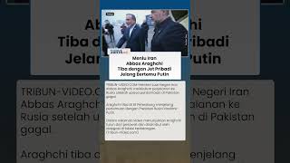 Menlu Iran Tiba di Rusia dengan Jet Pribadi, Siap Bertemu Putin Bahas Konflik