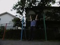 Reverse Grip 30 Muscle Ups,30Dips 成嶋武の逆手マッスルアップ30回、ディップス30回