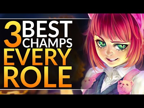 Top 3 BROKEN CHAMPIONS to MAIN of EVERY ROLE - 10.11 BEST Meta Picks and Tips | LoL Pro Guide