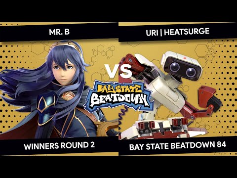 Bay State Beatdown 84 - Mr. B (Lucina) vs URI | Heatsurge (ROB) - Winners Round 2