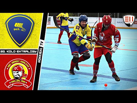 Highlights 20. kola Extraligy hokejbalu | HC Kert Park Praha vs. HBC Hradec Králové 1988 | 1.4. 2023